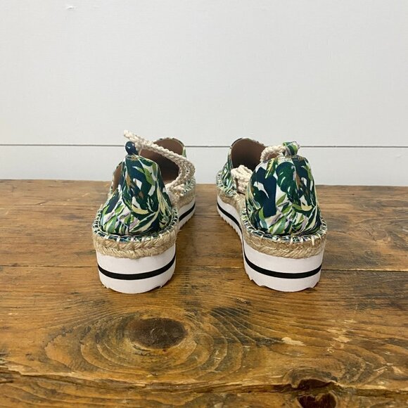 JLO (Jennifer Lopez) Larenn Tropical Jungle Espadrilles, Women’s Size 7.5 M - Picture 8 of 11